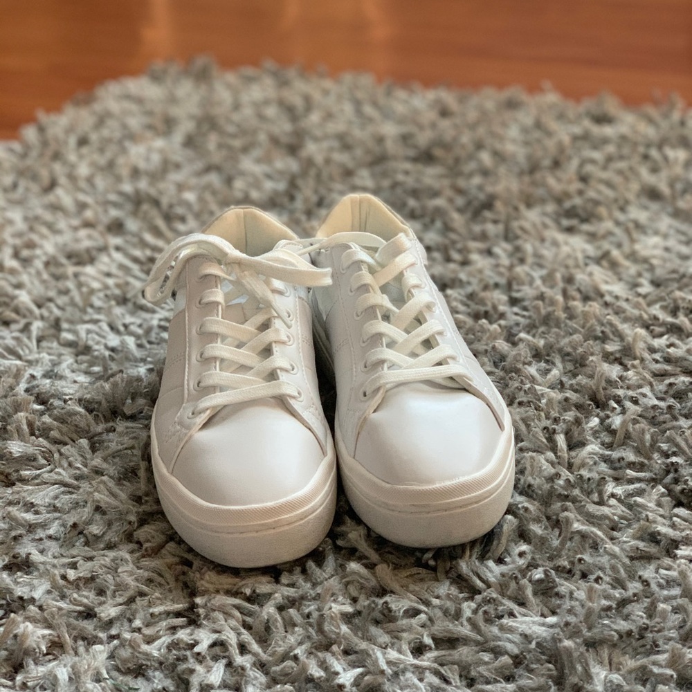 Zara leather/mesh tennis shoes